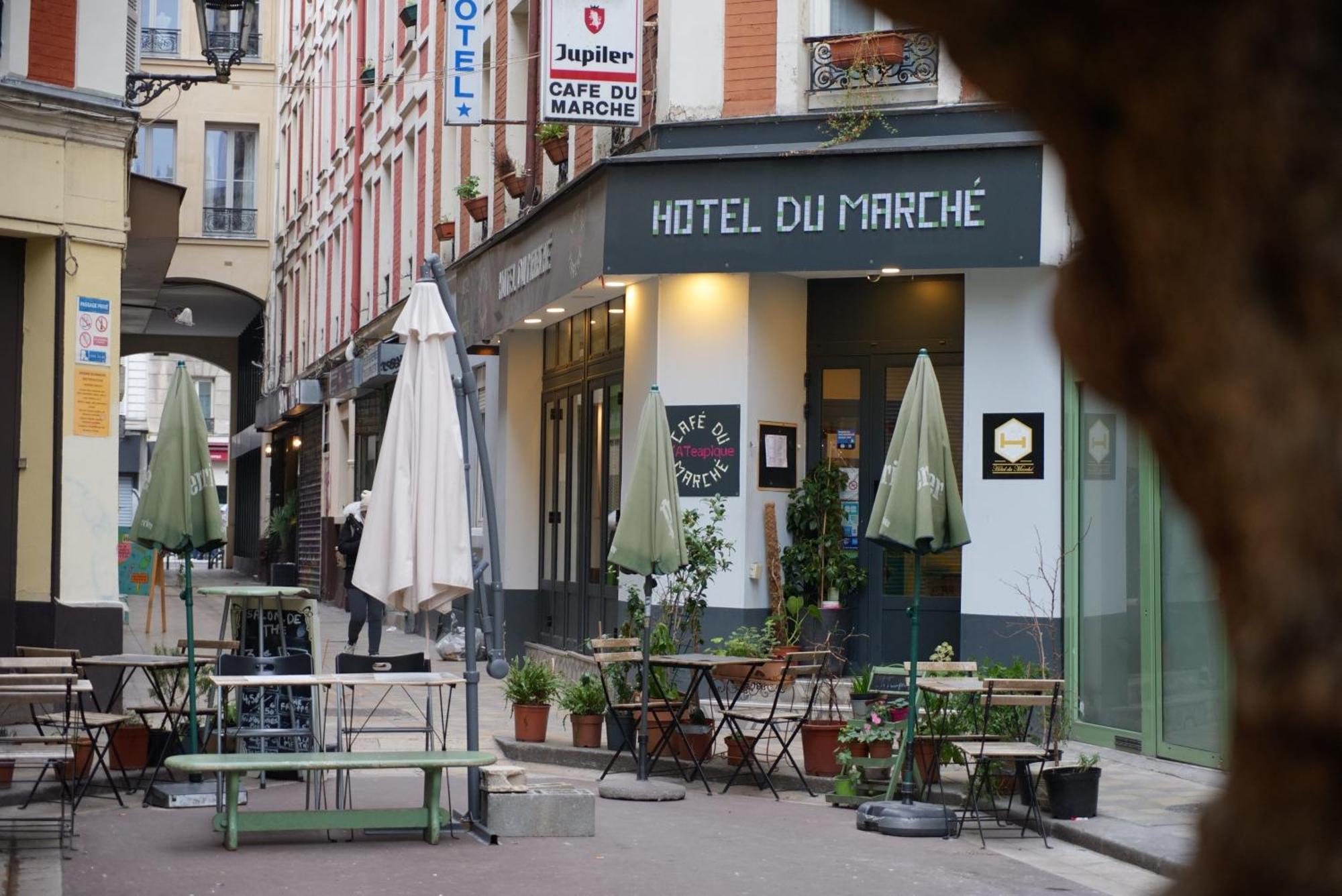 Hotel Du Marche Paris Exterior foto